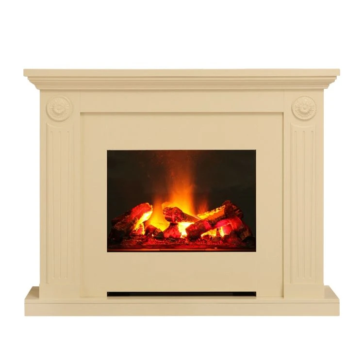 Montreux Elektrokamin Ferla - Cremeweiß 3 Montreux Elektrokamin Ferla - Cremeweiß – Bild 3