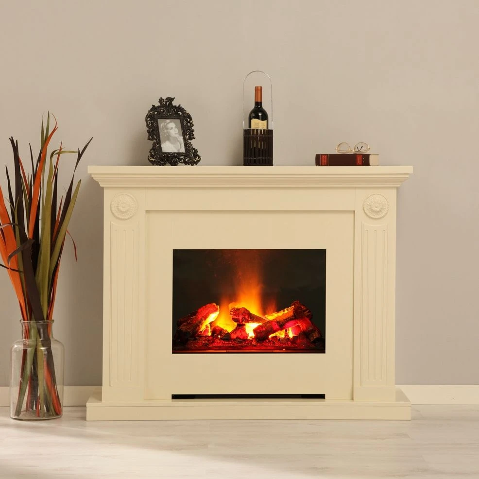 Montreux Elektrokamin Ferla - Cremeweiß 4 Montreux Elektrokamin Ferla - Cremeweiß – Bild 4