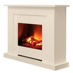 Montreux Elektrokamin Landia - Weiß
