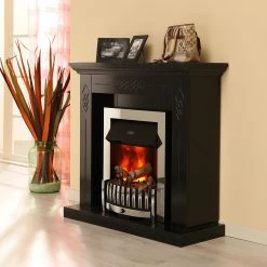 Montreux Elektrokamin Missouri - Schwarz/Grau marmoriert -Wohnzimmermöbel boutique en ligne elektrokamin missouri schwarz grau marmoriert 4168876