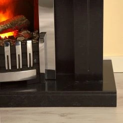 Montreux Elektrokamin Missouri - Schwarz/Grau marmoriert -Wohnzimmermöbel boutique en ligne elektrokamin missouri schwarz grau marmoriert 4168912