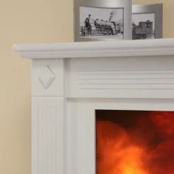 Montreux Elektrokamin Walcott - Brilliantweiß -Wohnzimmermöbel boutique en ligne elektrokamin walcott brilliantweiss 4135932