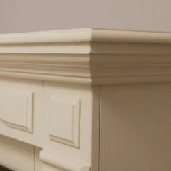 Montreux Elektrokamin Wales - Cremeweiß - lackiert -Wohnzimmermöbel boutique en ligne elektrokamin wales cremeweiss lackiert 1923726