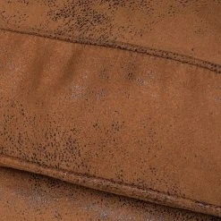 Ars manufacti Ohrensessel Naru - Antiklederoptik Braun - Stoff Bena Braun -Wohnzimmermöbel boutique en ligne europa traiding 2013 10 21 1 288133