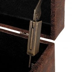 Home Design Sitztruhe Glencoe - Kunstleder - Braun -Wohnzimmermöbel boutique en ligne haku 20140213 612150