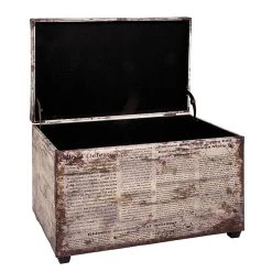 Home Design Sitztruhe Rupert Vintage - Kunstleder -Wohnzimmermöbel boutique en ligne haku 20140213 612182