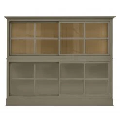 Maison Belfort Highboard Azjana - Granit / Pinie Creme 10 Maison Belfort Highboard Azjana - Granit / Pinie Creme -Wohnzimmermöbel boutique en ligne highboard azjana pinie teilmassiv 3394649