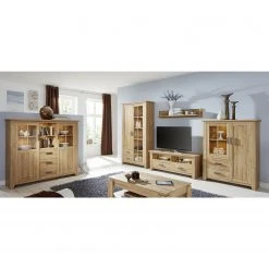 Trendteam Highboard Canyon - Alteiche Dekor -Wohnzimmermöbel boutique en ligne highboard canyon alteiche dekor 4808676