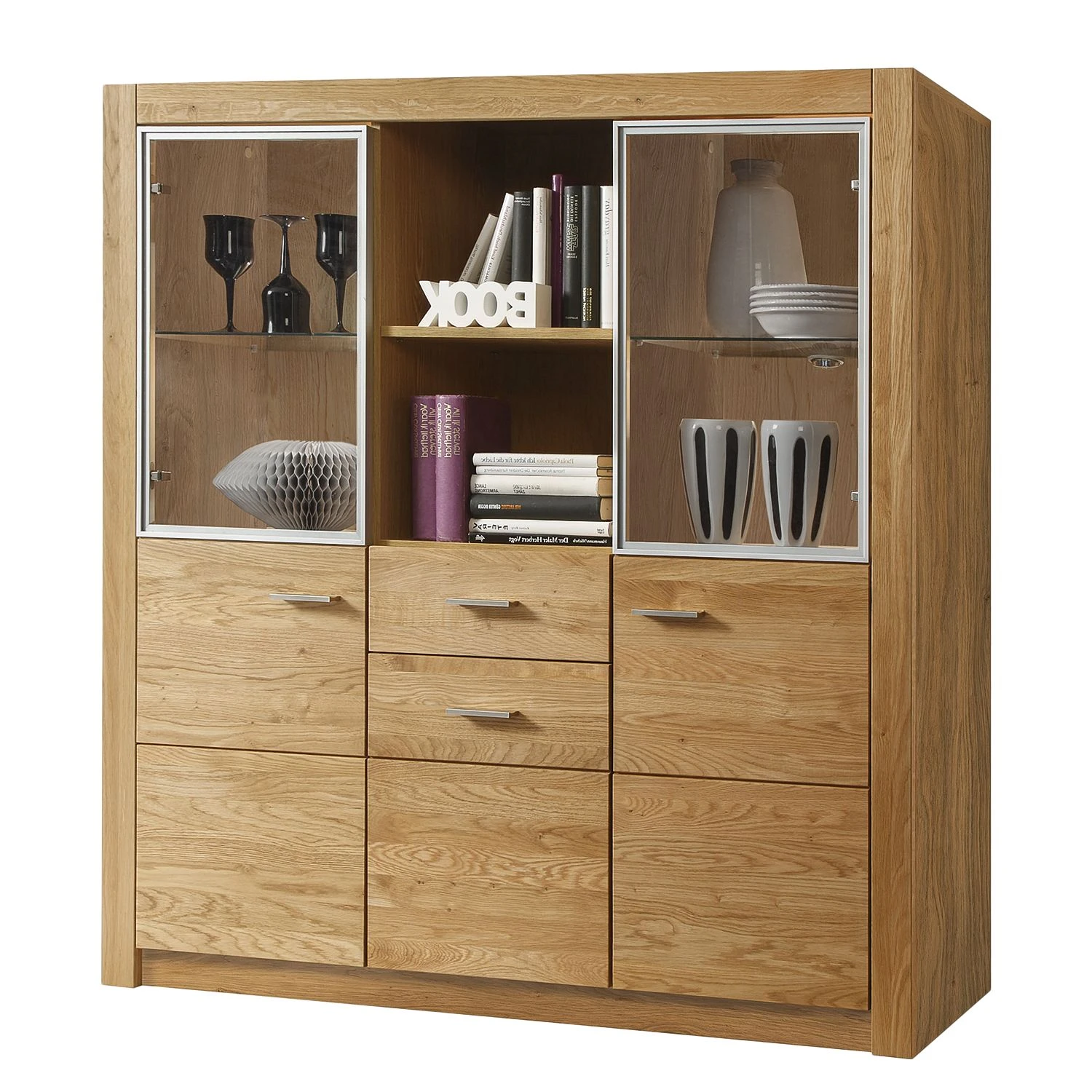Naturoo Highboard Floriano - Asteiche / Asteiche Dekor 1 Naturoo Highboard Floriano - Asteiche / Asteiche Dekor