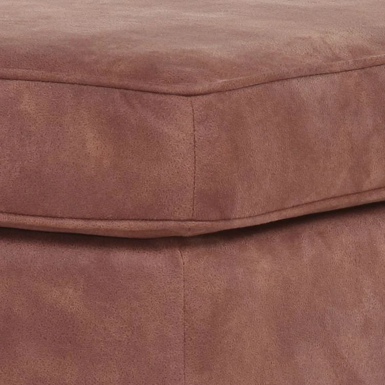 Red Living Hocker Cidra - Microfaser 2 Red Living Hocker Cidra - Microfaser – Bild 2