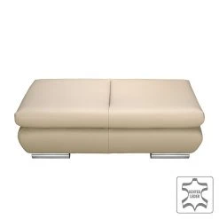 Fredriks Hocker Masca - Echtleder Beige