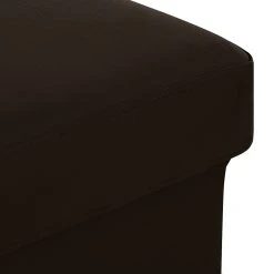 Loftscape Polsterhocker Peillon - Echtleder - Dunkelbraun -Wohnzimmermöbel boutique en ligne hocker peillon echtleder dunkelbraun 449003