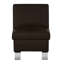 Loftscape Polsterhocker Peillon - Echtleder - Dunkelbraun -Wohnzimmermöbel boutique en ligne hocker peillon echtleder dunkelbraun 449013