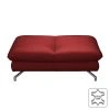 Loftscape Hocker Sharon - Echtleder Kaminrot
