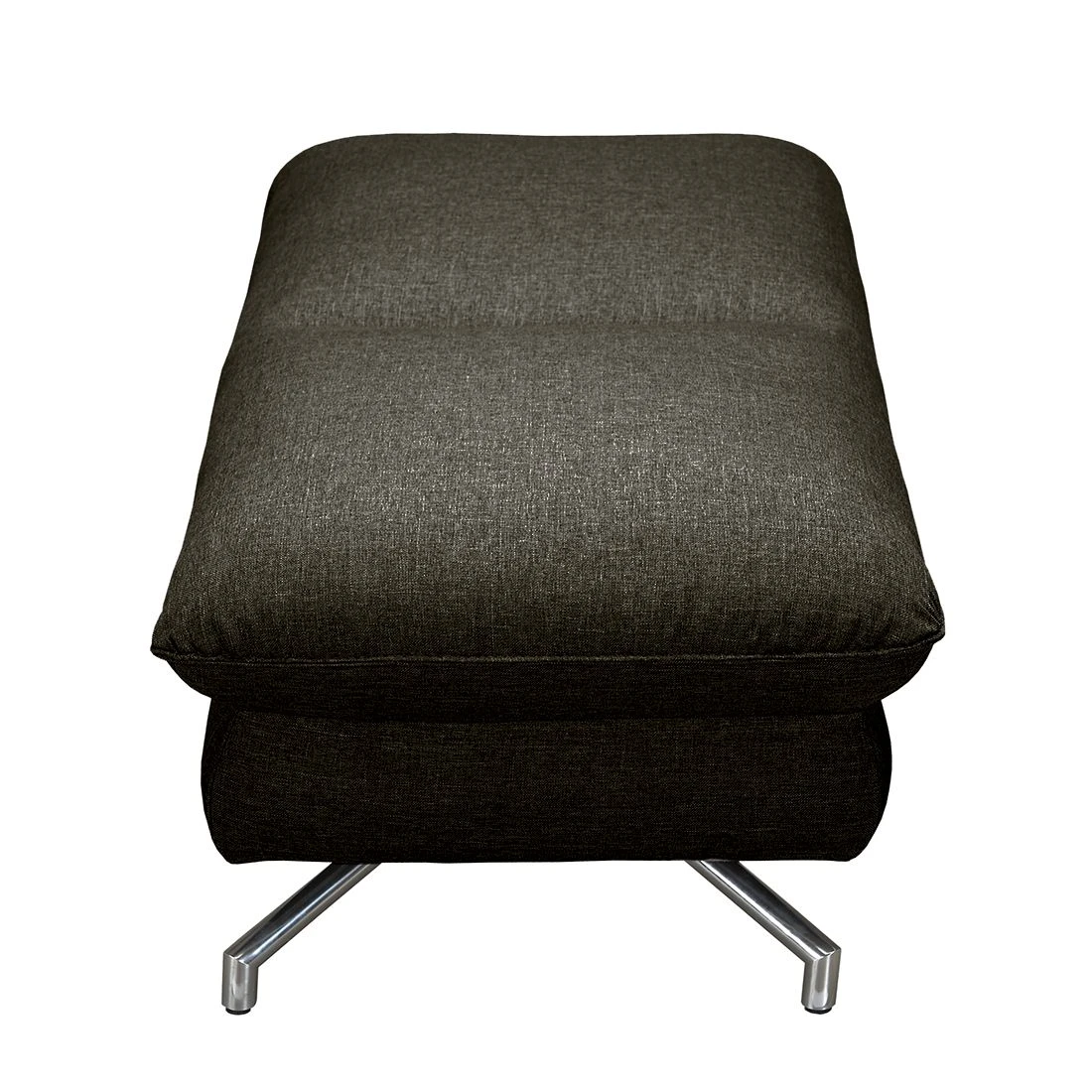 Loftscape Hocker Sharon - Webstoff Braun-Schwarz 2 Loftscape Hocker Sharon - Webstoff Braun-Schwarz – Bild 2