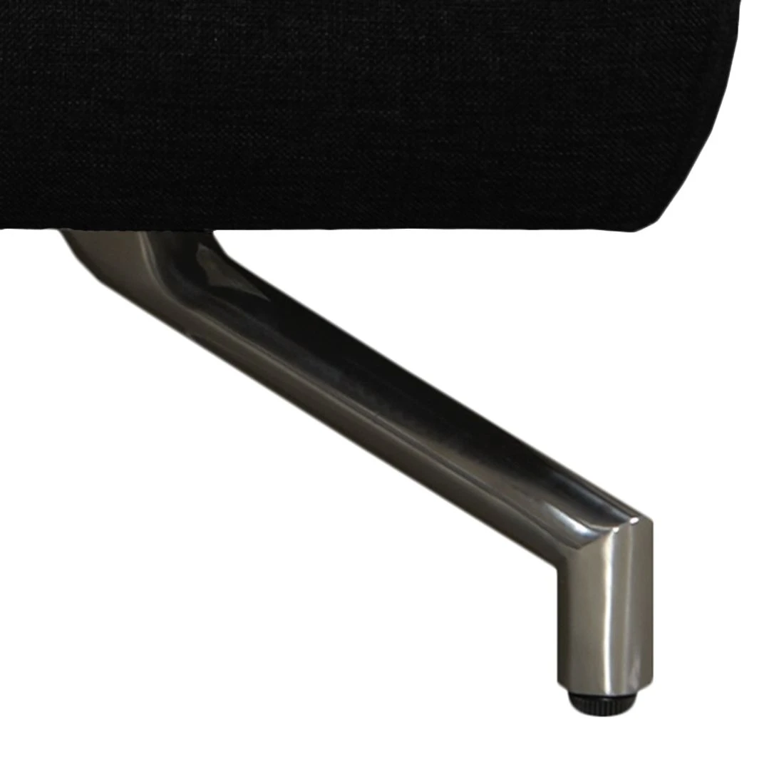 Loftscape Hocker Sharon - Webstoff Schwarz 3 Loftscape Hocker Sharon - Webstoff Schwarz – Bild 3