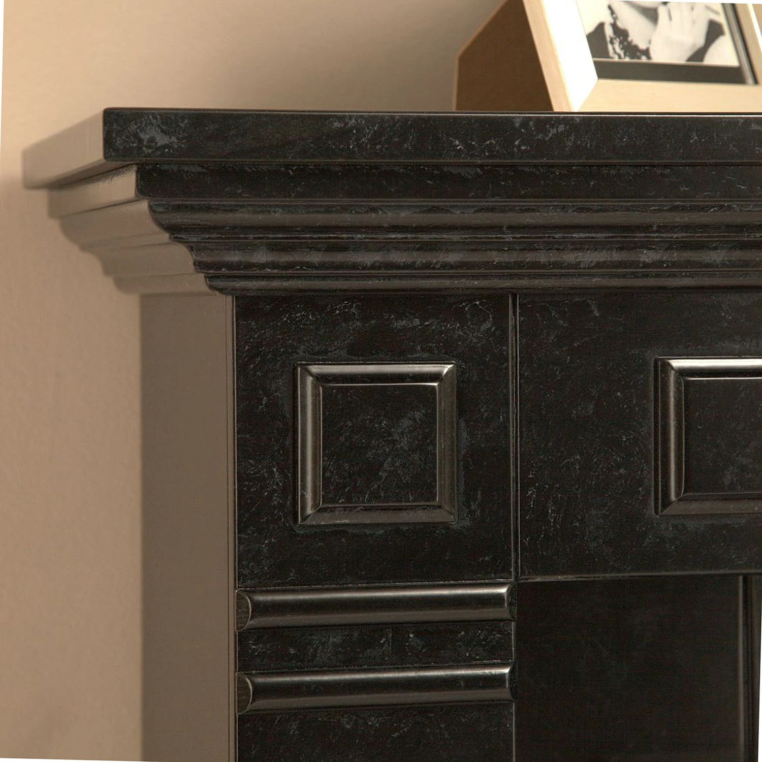 Montreux Elektrokamin Houston - Schwarz-Grau marmoriert 10 Montreux Elektrokamin Houston - Schwarz-Grau marmoriert – Bild 10