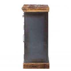 Ars manufacti Kommode Hunter II - Metall / Mango massiv - Mango / Blaugrau -Wohnzimmermöbel boutique en ligne kommode hunter ii metall mango massiv mango blaugrau 4414548