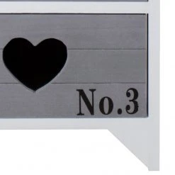 Maison Belfort Kommode Malanda - Höhe: 60 cm -Wohnzimmermöbel boutique en ligne kommode malanda paulownia massiv grau 4347452