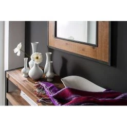 Ars manufacti Konsole Manchester - Akazie massiv / Metall - Akazie / Anthrazit -Wohnzimmermöbel boutique en ligne konsole manchester akazie massiv metall 4873572