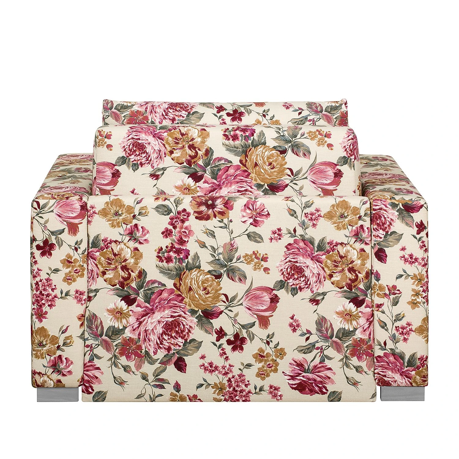 Mooved Schlafsessel Latina XII - Flachgewebe - Beige / Rot 5 Mooved Schlafsessel Latina XII - Flachgewebe - Beige / Rot – Bild 5