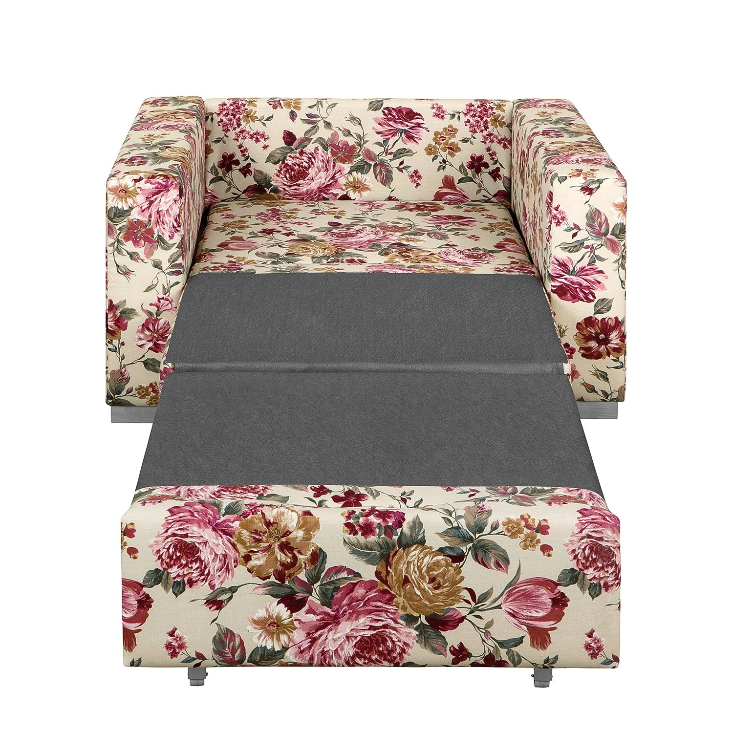 Mooved Schlafsessel Latina XII - Flachgewebe - Beige / Rot 9 Mooved Schlafsessel Latina XII - Flachgewebe - Beige / Rot – Bild 9