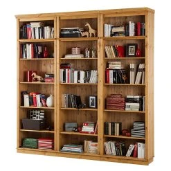 Maison Belfort Regalwand Lillehammer II - Kiefer massiv - Kiefer Natur -Wohnzimmermöbel boutique en ligne loft24 anita regal 20131011 316084