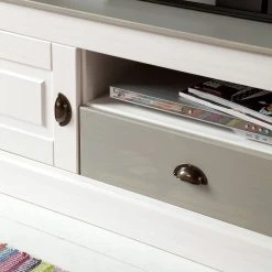 Maison Belfort TV-Lowboard Neely - Weiß / Grau -Wohnzimmermöbel boutique en ligne loft24 toby 11 03 2016 4035760