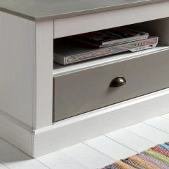 Maison Belfort TV-Lowboard Neely I - Weiß / Grau 18 Maison Belfort TV-Lowboard Neely I - Weiß / Grau -Wohnzimmermöbel boutique en ligne loft24 toby 11 03 2016 4035804