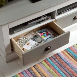 Maison Belfort TV-Lowboard Neely I - Weiß / Grau 20 Maison Belfort TV-Lowboard Neely I - Weiß / Grau -Wohnzimmermöbel boutique en ligne loft24 toby 11 03 2016 4035812