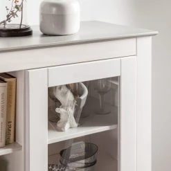 Maison Belfort Highboard Neely - Weiß / Grau 15 Maison Belfort Highboard Neely - Weiß / Grau -Wohnzimmermöbel boutique en ligne loft24 toby 11 03 2016 4036056