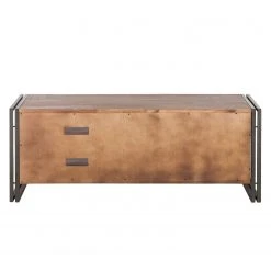 Ars manufacti TV-Lowboard Manchester I - Akazie massiv / Metall - Akazie / Anthrazit -Wohnzimmermöbel boutique en ligne lowboard manchester i akazie massiv metall 4872744