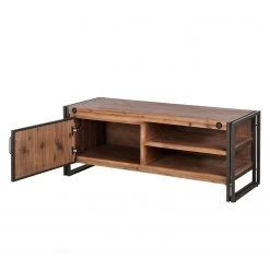 Ars manufacti TV-Lowboard Manchester I - Akazie massiv / Metall - Akazie / Anthrazit -Wohnzimmermöbel boutique en ligne lowboard manchester i akazie massiv metall 4872752