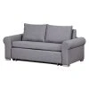 Mooved Schlafsofa Latina II Webstoff - Grau - Breite: 165 cm