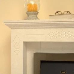 Montreux Elektrokamin Missouri - Beige-Creme marmoriert -Wohnzimmermöbel boutique en ligne missouri elektrokamin beige creme marmoriert 4168840