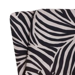 Red Living Ohrensessel Chaville - Webstoff Zebra -Wohnzimmermöbel boutique en ligne ohrensessel chaville webstoff zebra 391238