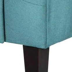 Mørteens Ohrensessel Josslyn - Webstoff Petrol -Wohnzimmermöbel boutique en ligne ohrensessel josslyn webstoff petrol 453465