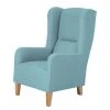 Max Winzer Ohrensessel Sarron Leinenoptik - Aqua
