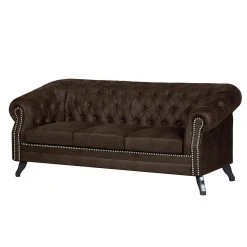 Ars manufacti Polstergarnitur Benavente (3-2-1) - Antiklederoptik Dunkelbraun -Wohnzimmermöbel boutique en ligne polstergarnitur benavente 3 2 1 antiklederoptik dunkelbraun 4761284