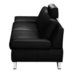 Loftscape Polstergarnitur Silvano (3-2,5) - Kunstleder - Schwarz - Kopfstütze verstellbar -Wohnzimmermöbel boutique en ligne polstergarnitur silvano 3 2 5 kunstleder schwarz 443302