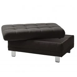 Loftscape Polsterhocker Ayna - Microfaser -Wohnzimmermöbel boutique en ligne polsterhocker ayna microfaser braungrau 4787596