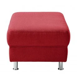 Fredriks Polsterhocker Calang Webstoff - Rot -Wohnzimmermöbel boutique en ligne polsterhocker calang webstoff rot 4567940