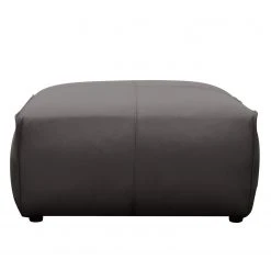 Studio Copenhagen Polsterhocker HUDSON - Echtleder Neka: Grau -Wohnzimmermöbel boutique en ligne polsterhocker hudson echtleder grau 3854472