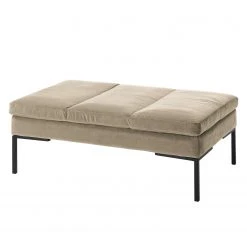Studio Copenhagen Polsterhocker Madison Samt - Samt Shyla: Beige