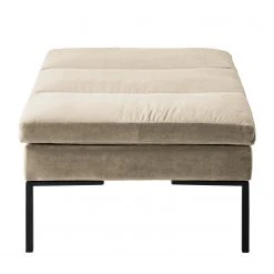 Studio Copenhagen Polsterhocker Madison Samt - Samt Shyla: Beige -Wohnzimmermöbel boutique en ligne polsterhocker madison samt stoff shyla beige 5108044