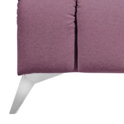 Fredriks Polsterhocker Salou Webstoff -Wohnzimmermöbel boutique en ligne polsterhocker salou webstoff chrom mauve 5116648