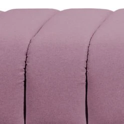 Fredriks Polsterhocker Salou Webstoff -Wohnzimmermöbel boutique en ligne polsterhocker salou webstoff schwarz mauve 5116604