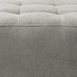 Fredriks Polsterhocker Tanete - Strukturstoff -Wohnzimmermöbel boutique en ligne polsterhocker tanete strukturstoff granit 4787692