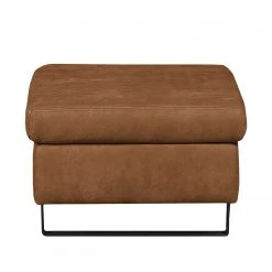 Fredriks Polsterhocker Yovanna Antiklederlook - Cognac -Wohnzimmermöbel boutique en ligne polsterhocker yovanna antiklederlook cognac 4498728