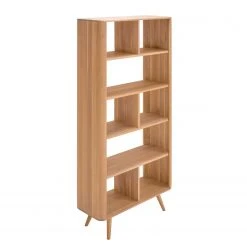 Studio Copenhagen Regal Loca II - Wildeiche massiv - Wildeiche Hell -Wohnzimmermöbel boutique en ligne raumteiler loca wildeiche teilmassiv weiss wildeiche hell 5205060